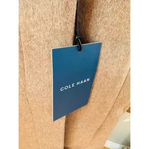 Cole Haan Signature Wide Lapel Wool Blend Coat,‎ Size 12 Camel Classic Chic NWT thumbnail 9