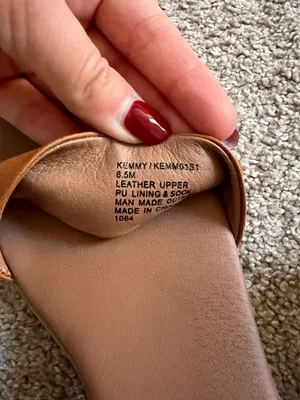 Steve Madden Leather Block Heel thumbnail 5