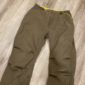 Y2k vintage L.E.I low rise baggy utility cargo pants olive green medium thumbnail 6