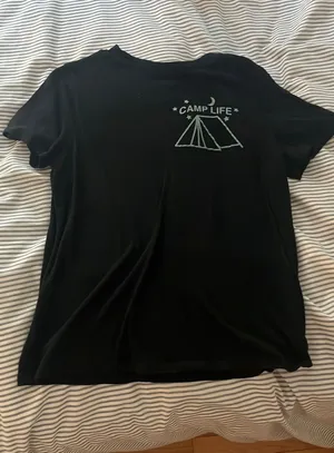 Black t shirt thumbnail 1