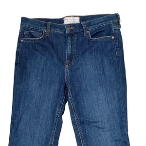 Free People Womens Capri Jeans Size 28R Distressed‎ Model 16115125 Stretch thumbnail 2