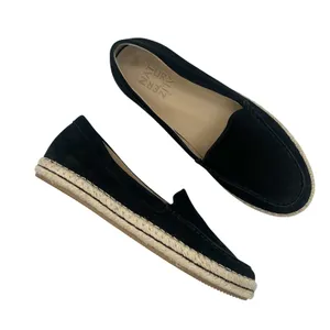 Naturalizer Alexa Flat Espadrille Black Suede Size 8 *FINAL PRICE* thumbnail 1