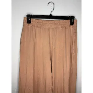 Free People Movement Slouchy Balloon Joggers Large Dusty Pink Stretchy Comfy FP thumbnail 2
