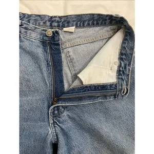 VTG 90s Brittania Jeans Womens 12 Tall High Waist Mom Tapered Blue Denim 31x32 thumbnail 11