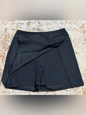 Outdoor Voices Court black Skort 4.5” size small NEW thumbnail 8