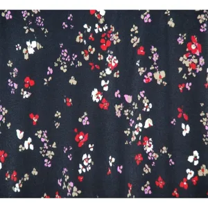 Ann Taylor Ladies Black Floral Long Sleeve Blouse Size S Button Up Ruffle Front thumbnail 7
