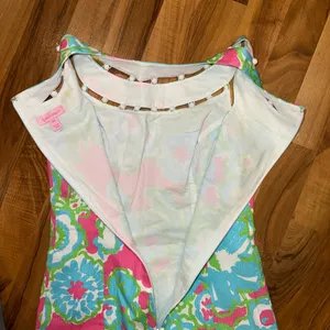 Lilly Pulitzer women size 00 floral all over print dress pink‎ green, wedding thumbnail 4