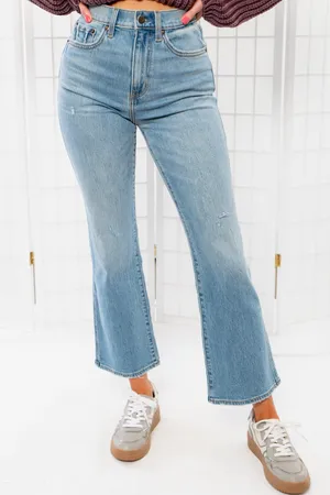 Daze Denim Vintage SoHo High Rise Ankle Flare thumbnail 1