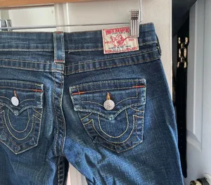 True Religion Low Rise Billy Shade K Vintage Jeans thumbnail 4