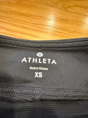 Athleta black sport skort skirt tennis size xsmall . thumbnail 2
