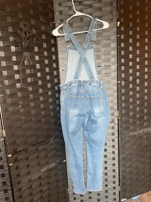 Skinny Jean overalls  thumbnail 2