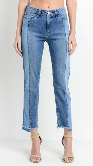 Just Black Two Toned Jeans thumbnail 1