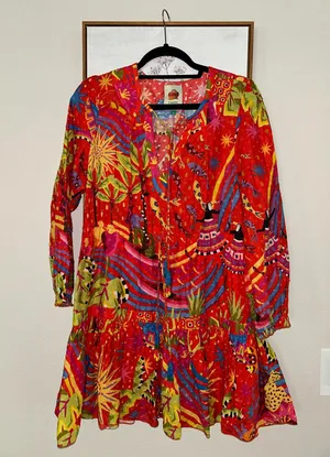 Farm Rio Ted multicolored dress thumbnail 2