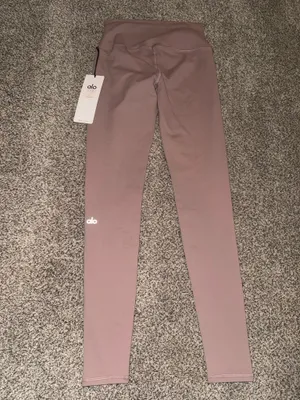 Alo Yoga High-Waist Airbrush Legging Smoky Quartz XS thumbnail 2