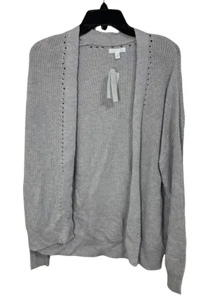 ABOUND Crochet Knit Open‎ Cardigan Size Small NEW thumbnail 1