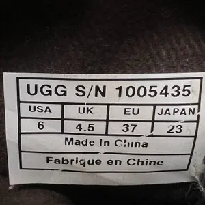 UGG Silva Suede Boots Moto Biker Zip Harness Tan Brown Taupe Women’s Size 6 thumbnail 9
