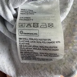 H&M Gray Lace Bandeau thumbnail 4