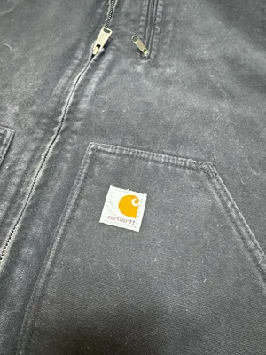 Carhartt Black Quilted-Lined Canvas Vest thumbnail 4