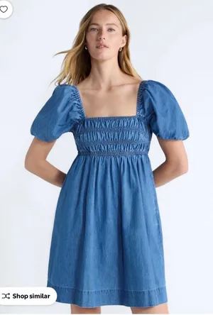 Free Assembly Denim Dress Size Small thumbnail 1