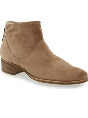 Paul Green Taupe Suede Ankle Bootie thumbnail 5