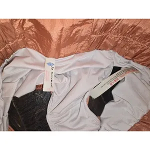 Free People Movement Shorts High Waist Brushed Apricot Women's Small thumbnail 5