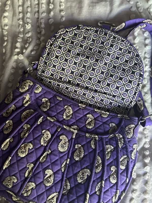 Vera Bradley | simply Violet paisley purse and wallet bundle thumbnail 4