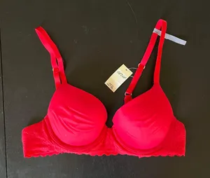 Aerie Red Bra thumbnail 1