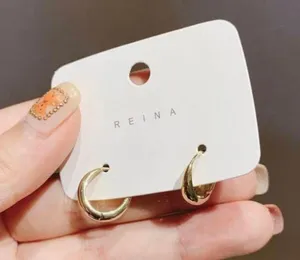 18K Gold Plated Small Hoop Earrings for Women thumbnail 1