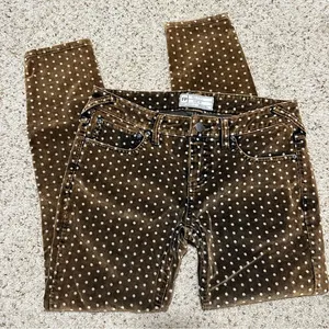 Velour Free People Polka Dot Skinny Pants thumbnail 1
