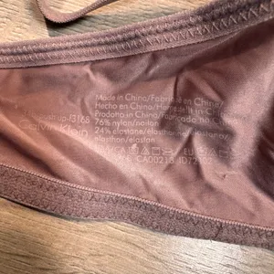 Calvin Klein‎ Women' Satin Push Up Bra Rose Mauve Size 34B thumbnail 5