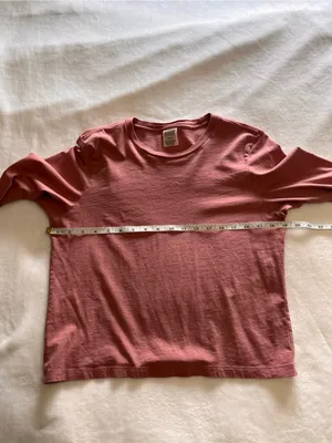 VICTORIA’S SECRET PINK Dusty Rose Long Sleeve Tee Women’s T-shirt Sz M EUC thumbnail 6