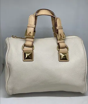 Vintage Michael Kors Cream Satchel with Gold Details thumbnail 1