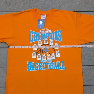 NWT NCAA 2008 Tennessee Lady Vols Basketball National Champions Tee Shirt thumbnail 6