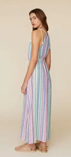 Le Lis striped button down dress Large thumbnail 12