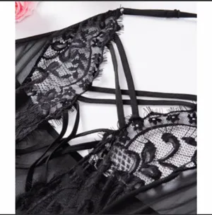 Strappy Bodysuit Teddy Lingerie. New thumbnail 10