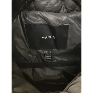 Mango Down Y2K Hunter Green Duck Feather Fill Jacket Removable Hood L Womens thumbnail 2