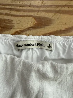 Abercrombie & Fitch White Skort size L thumbnail 2