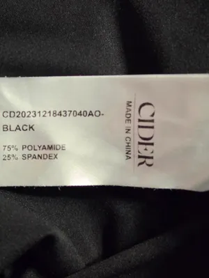 Sporty by Cider Black Romper Size 0XL (16) thumbnail 3
