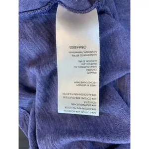 We The Free People Trapeze Top Blue Oversized Small Relaxed‎ Beachy Boho Swing thumbnail 7