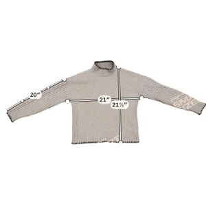 Joie Womens Mock Neck Sweater XS Beige Minimal Cozy Indie Granola Quiet Luxury thumbnail 9