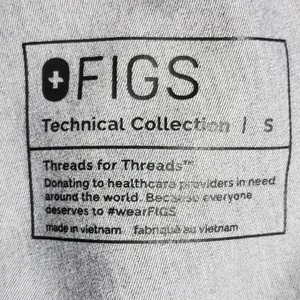 Figs Women's Kade Cargo‎ Scrub Pants Gray PO 1802. Size S thumbnail 10
