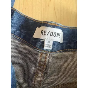 RE/DONE 90's Mid Rise Loose Jeans‎ in Rustic Idigo Size 27 thumbnail 4