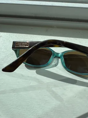 kate spade Tortoiseshell Frame Sunglasses with Dark Green Lenses thumbnail 11