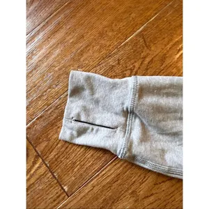 Lululemon ready to Rulu grey cowl crop pullover size 4 thumbnail 7