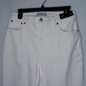 Abercrombie & Fitch Curve Love 90’s Straight Jeans thumbnail 5