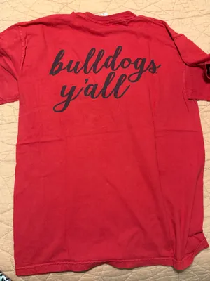 Georgia Bulldogs Comfort Colors T-Shirt thumbnail 2