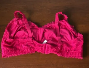 hot pink bralette Size 4X thumbnail 2