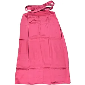 WeWoreWhat‎ Cut Out Midi Skirt Satin Charmeuse Zat Hot Pink WWB06-1 Size S NWT thumbnail 2