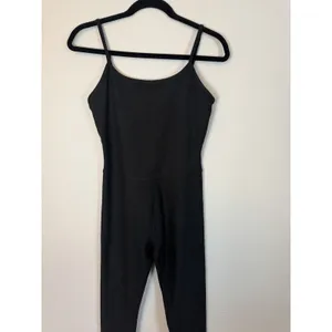 Beyond Yoga Beyond Yoga Spacedye Uplevel Midi Jumpsuit Black Sz M NEW $138 MSRP thumbnail 9