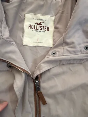 Hollister Womens Large Tan Utility Jacket Y2K thumbnail 6